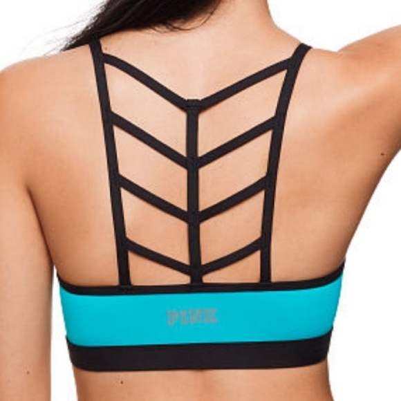 Size S🌷PINK VICTORIA'S SECRET SPORTS BRA - Picture 2 of 5